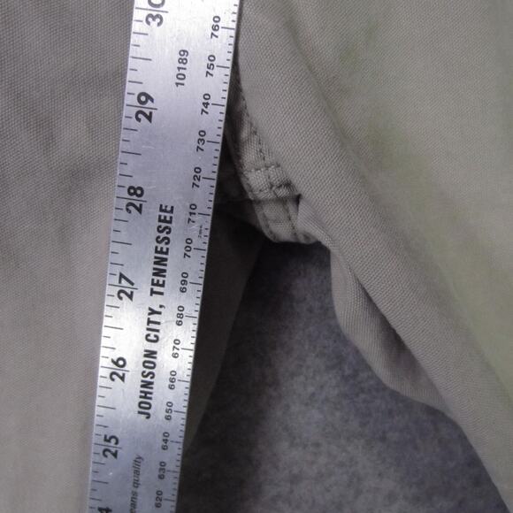 Levis Workwear Fit Jeans Mens 36x30 Khaki Beige Straight Leg Denim Pants - Picture 3 of 8